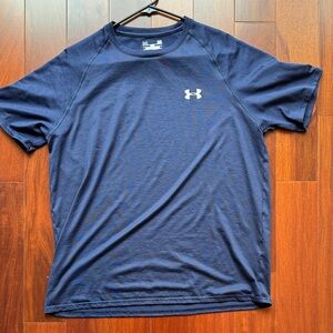 Under Armour Men's Dark Blue Short Sleeve Tee